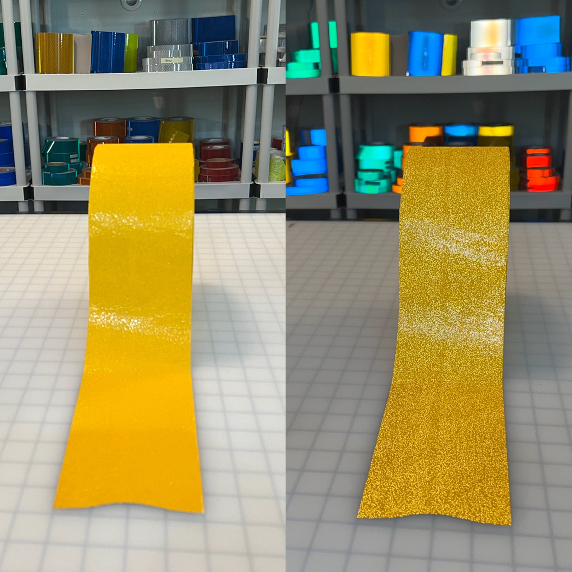 Yellow Premium Pavement Tape 4" (150' Foot Roll) WET REFLECTIVE - Reflective Pro