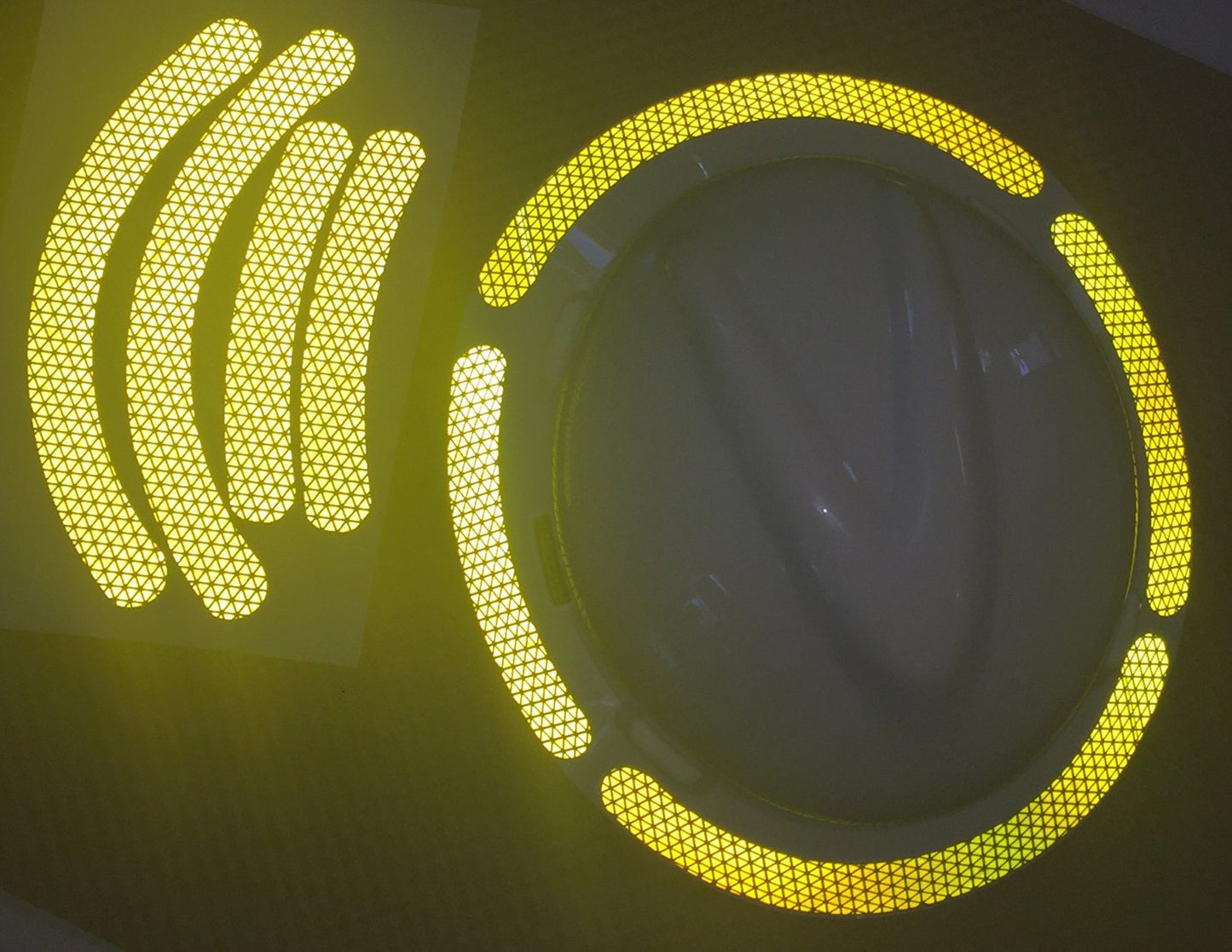 Reflective Hard Hat Brim Decals - Reflective Pro