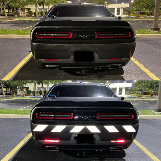 Reflective Shadow Chevron Black/White Panel - Reflective Pro