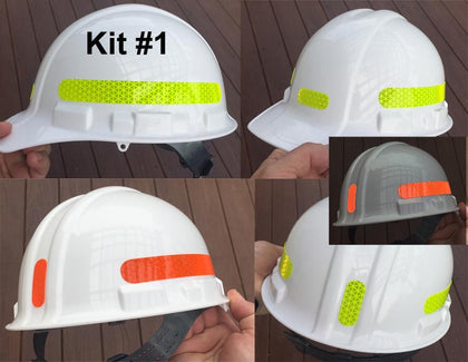 Reflective Hard Hat Decals Kit #1 - Reflective Pro